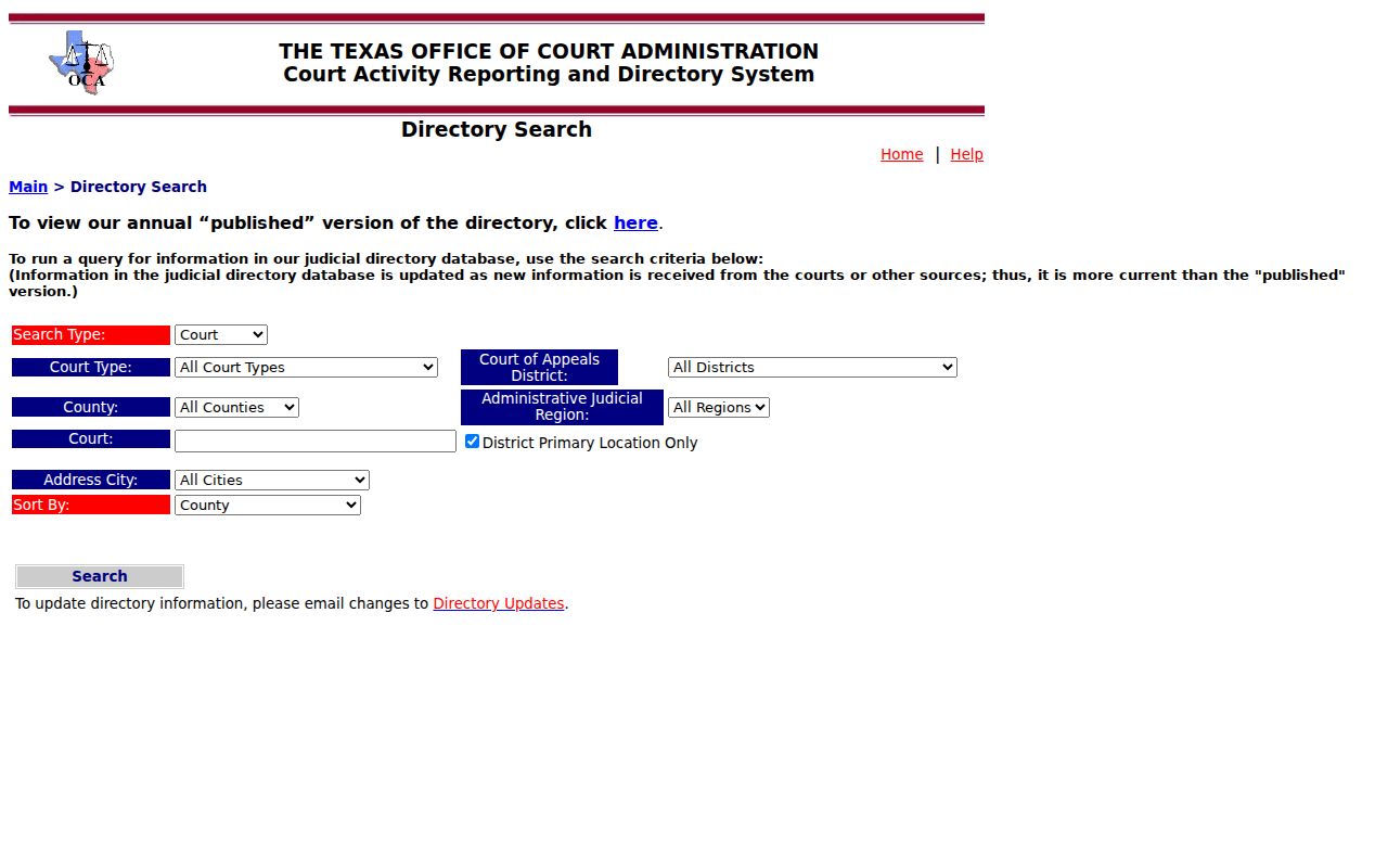 Dimmit County warrant lookup: Texas court directory search controls